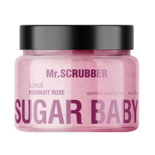 Цукровий скраб для тіла Mr.Scrubber Sugar Baby Midnight Rose 450g